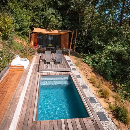 Evasion Champetre A Horizon P'y - Piscine Villa Puechoursi