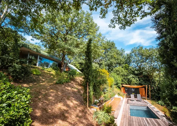 Evasion Champetre A Horizon P'y - Piscine וילה