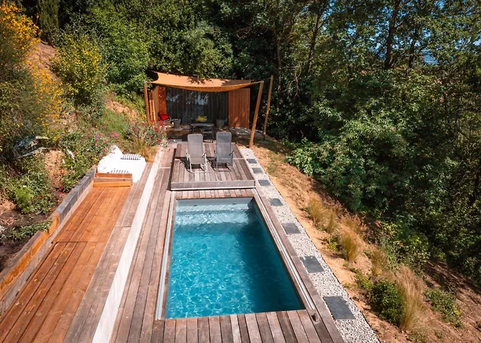 Evasion Champetre A Horizon P'y - Piscine וילה Puechoursi